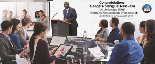 Congratulations Serge on Achieving PfMP..!