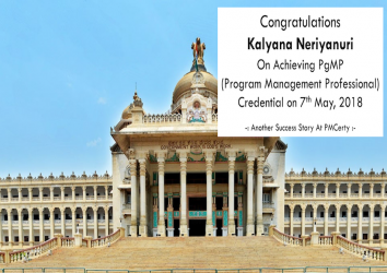 Congratulations Kalyana on Achieving PgMP..!